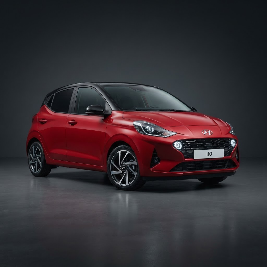 Hyundai i10 proposée à la location par FOURM CAR à Tanger