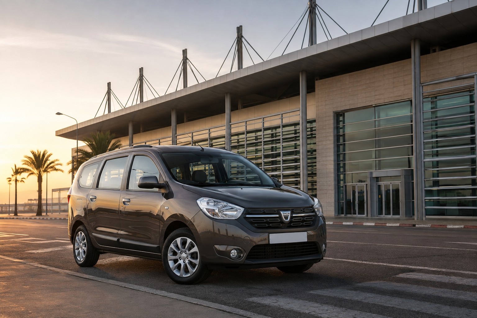Voiture familiale de location près de l’aéroport Tanger Ibn Battouta