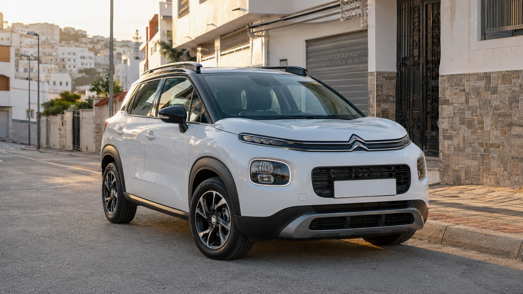Citroën C3 Aircross de location livré à Dehar Ahajjam à Tanger
