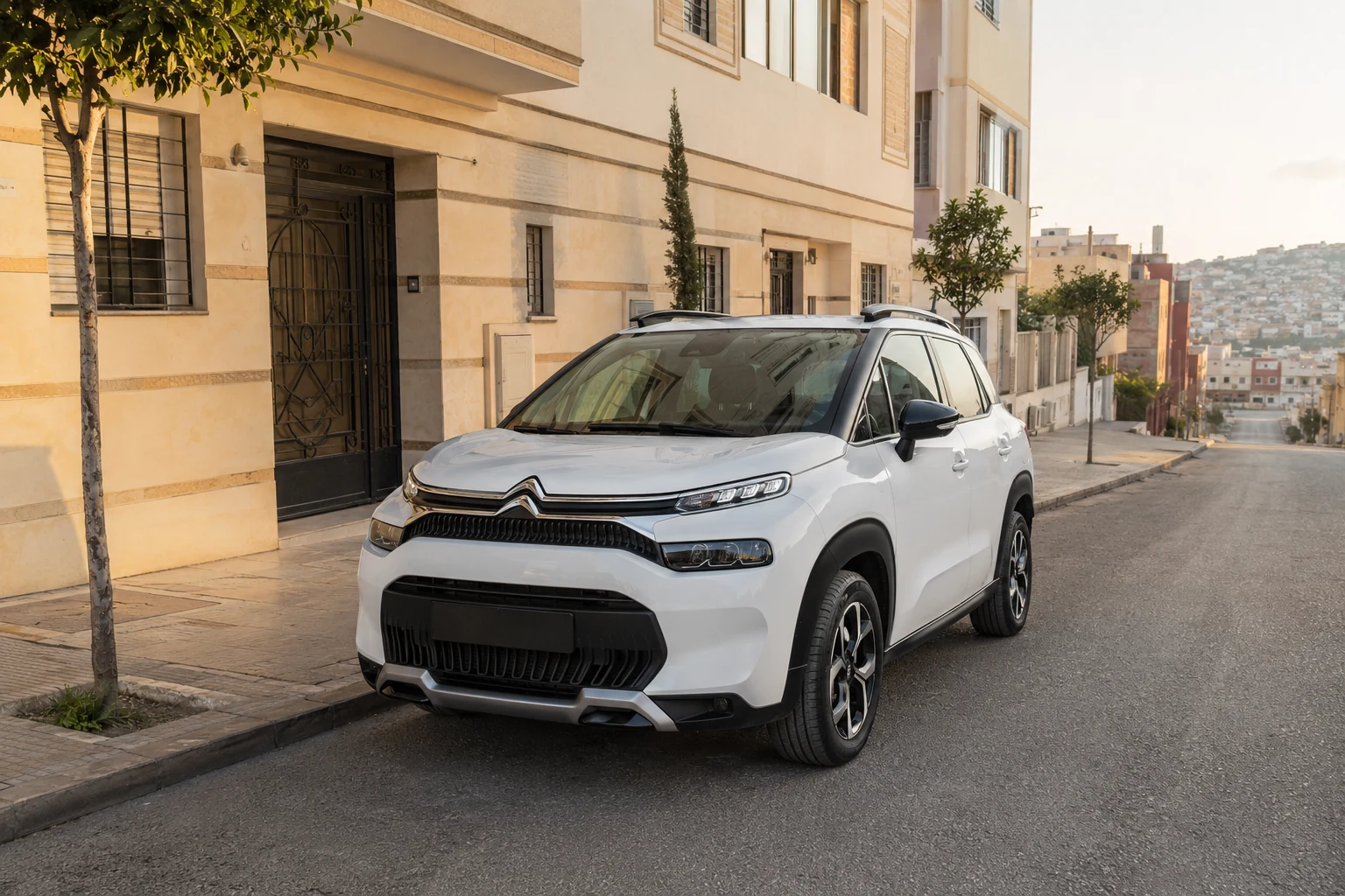 Citroën C3 Aircross prêt pour une livraison de voiture à Haoumat Fatma à Tanger