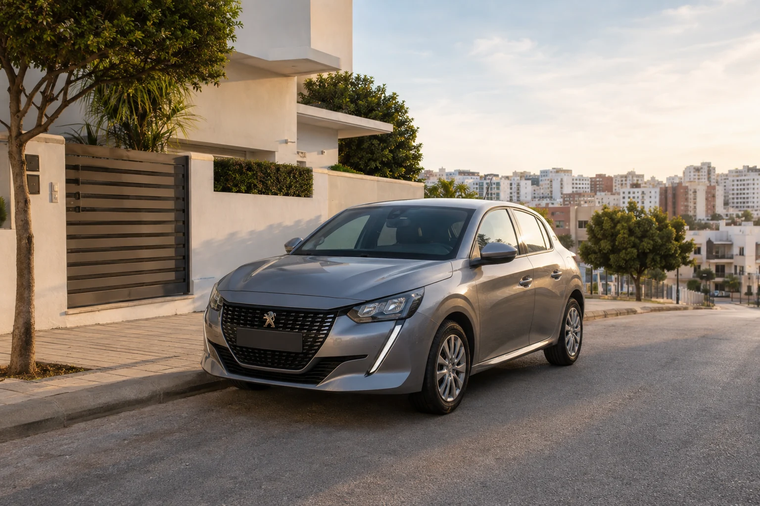 Peugeot 208 pour livraison de voiture à Manar à Tanger