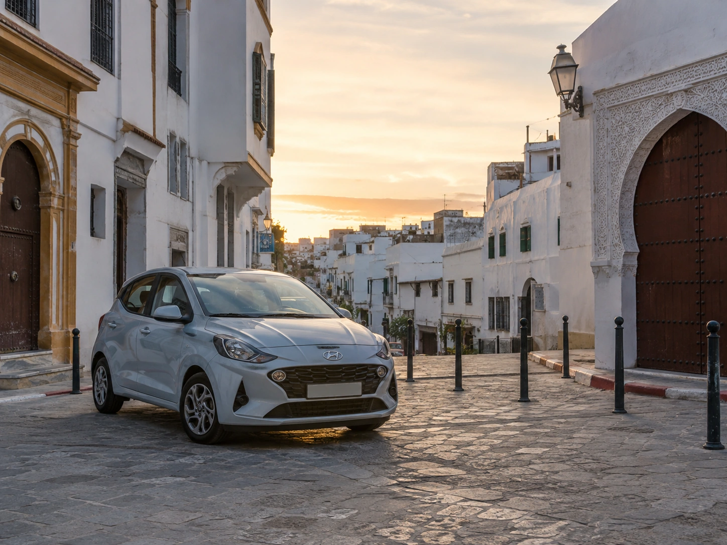 Citadine de location dans un secteur accessible près de la Médina de Tanger