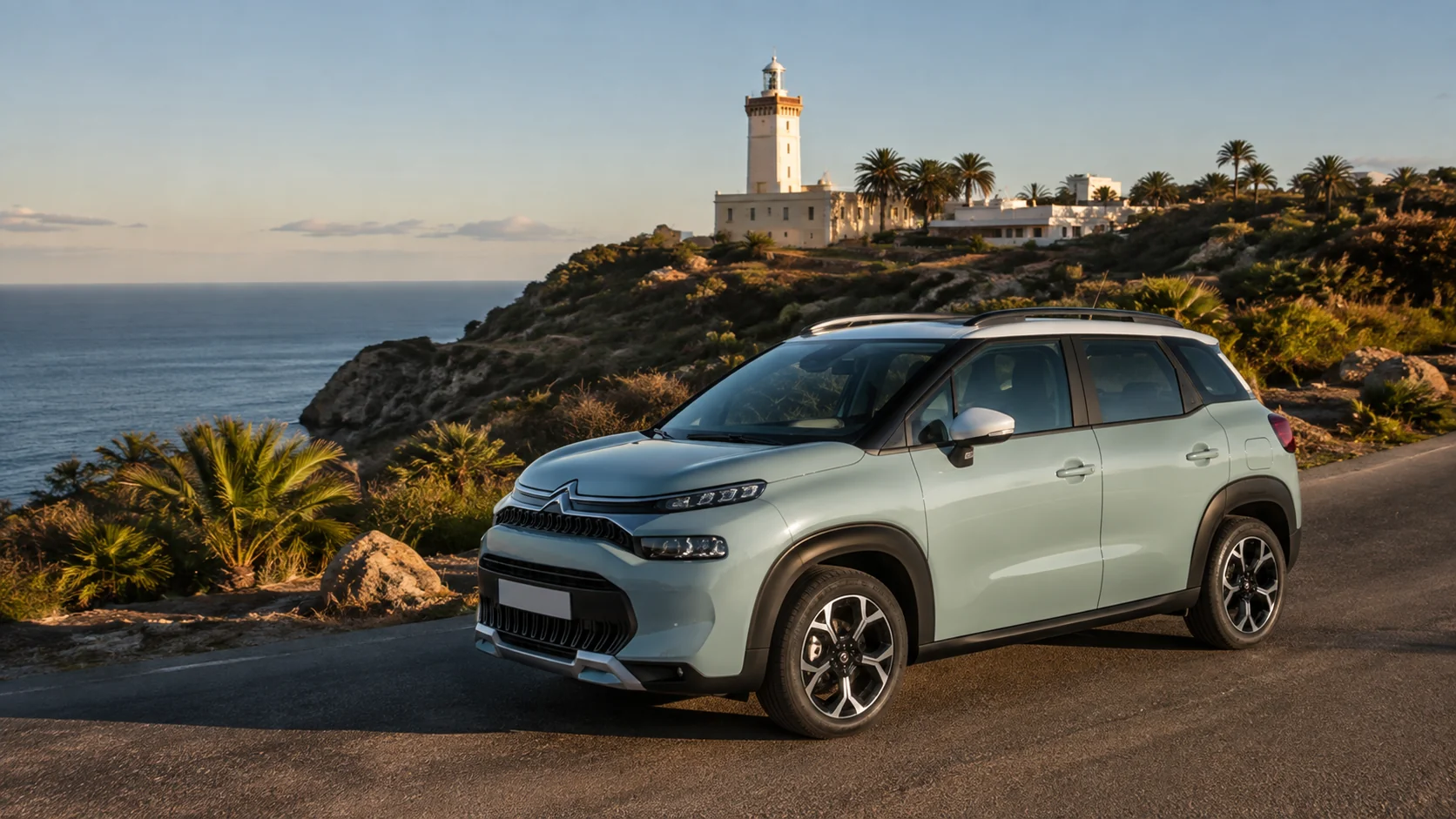 Citroën C3 Aircross automatique en location près de Cap Spartel à Tanger