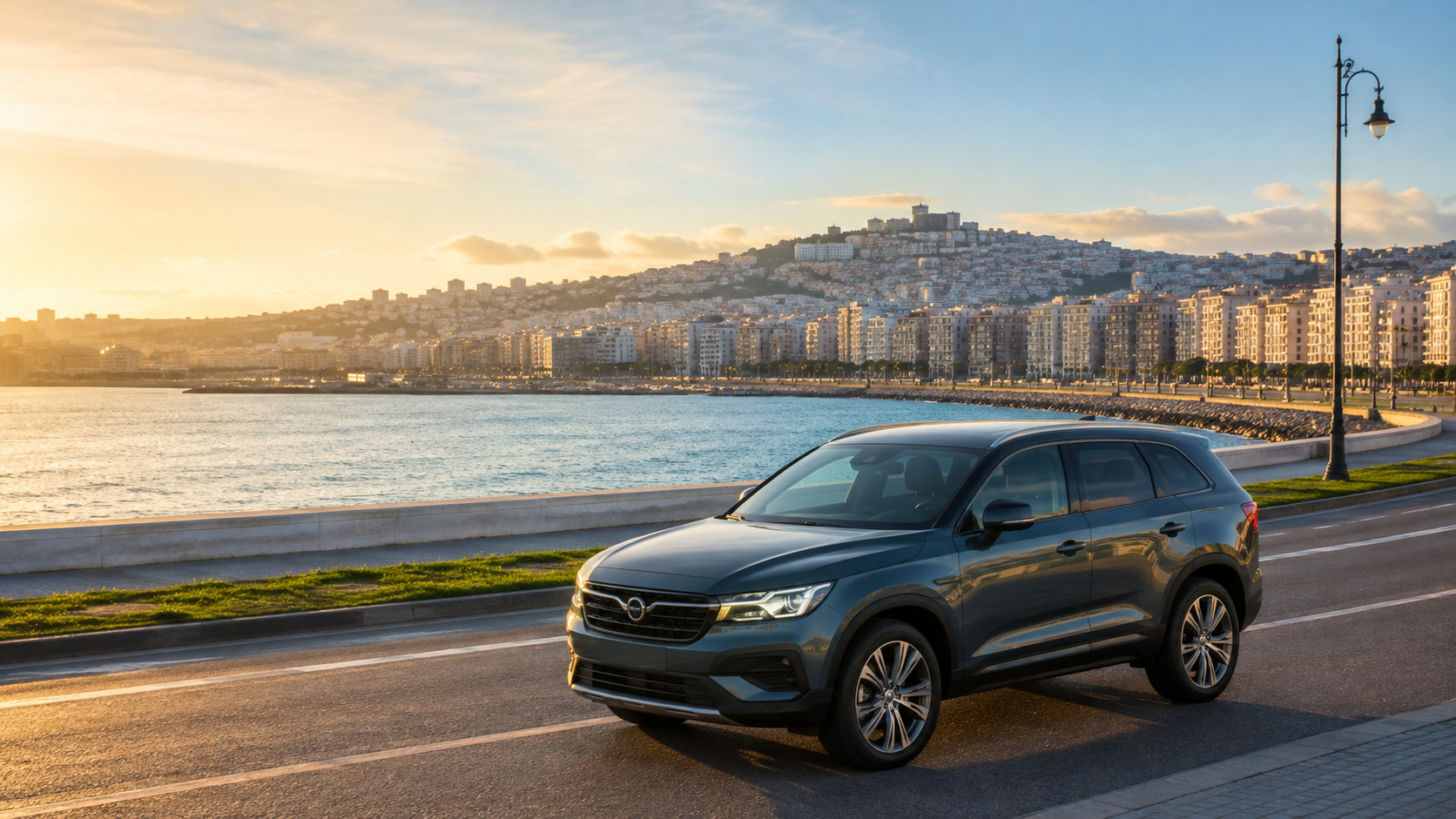 SUV de location sur le front de mer et la Corniche de Tanger