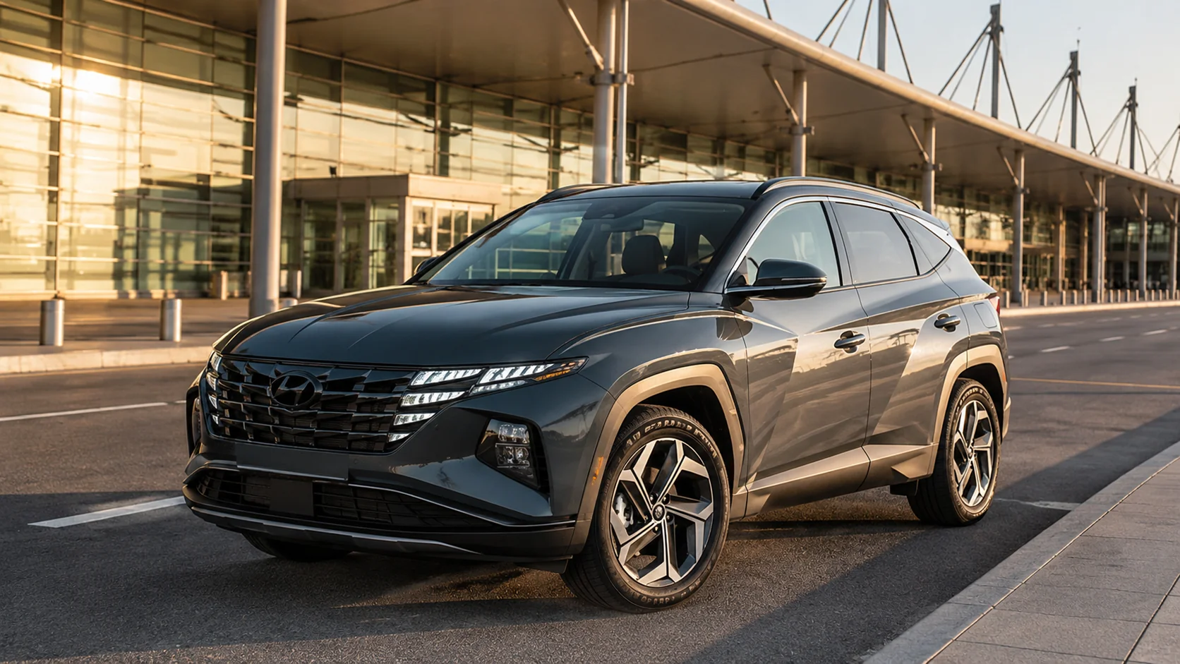 Hyundai Tucson automatique près de l’aéroport Tanger Ibn Battouta