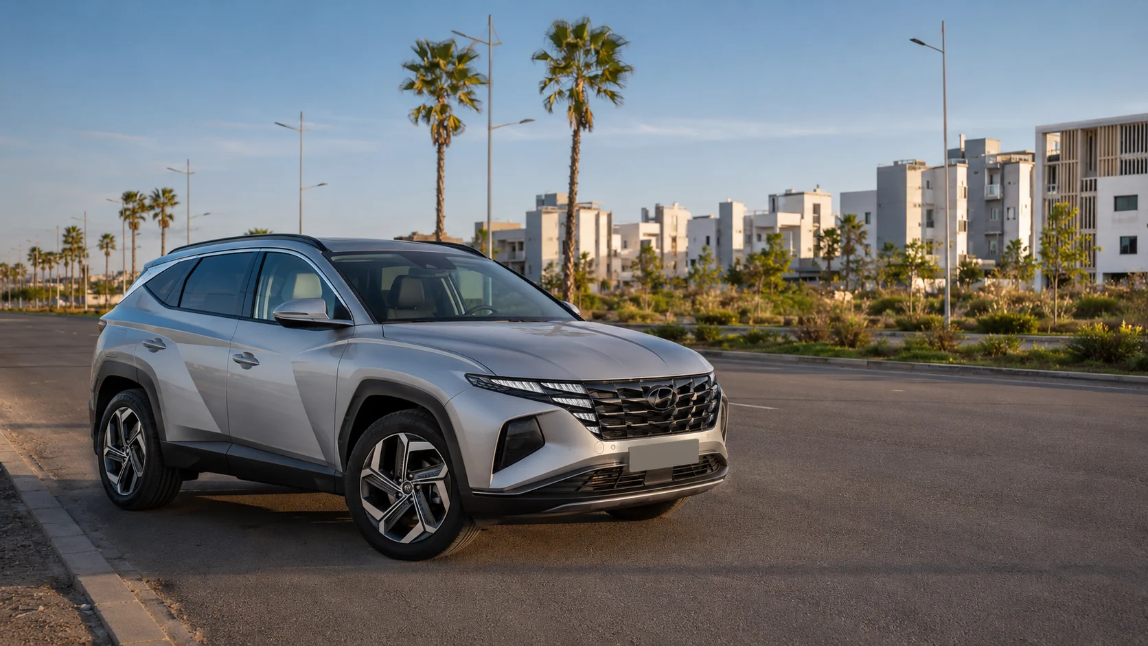 Hyundai Tucson de location près de Boukhalef et de l'aéroport de Tanger