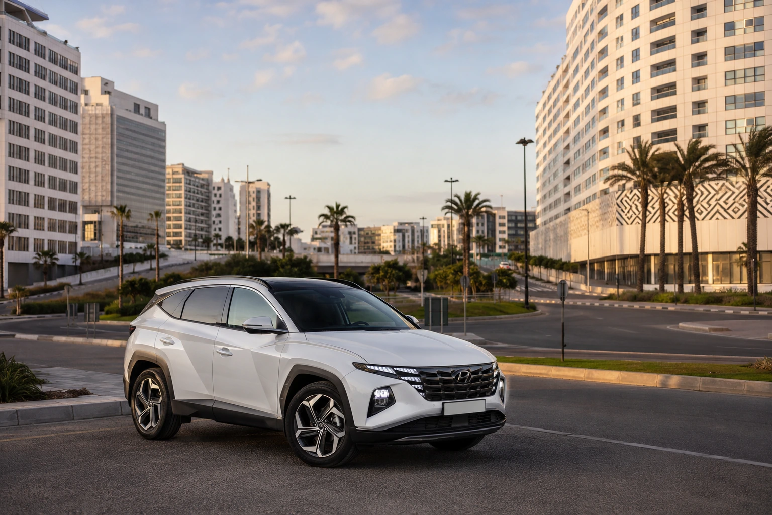 SUV de location près de l’avenue d’Espagne et Tanger City Mall à Tanger