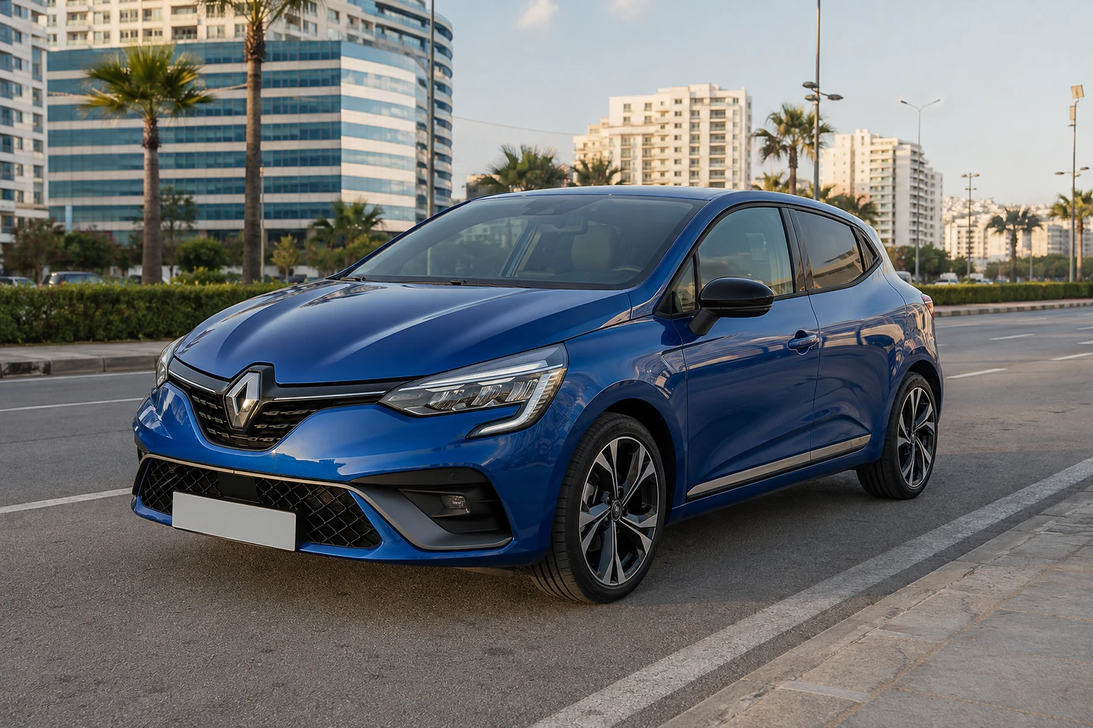 Renault Clio 5 de location près de Gare Tanger-Ville et Charf