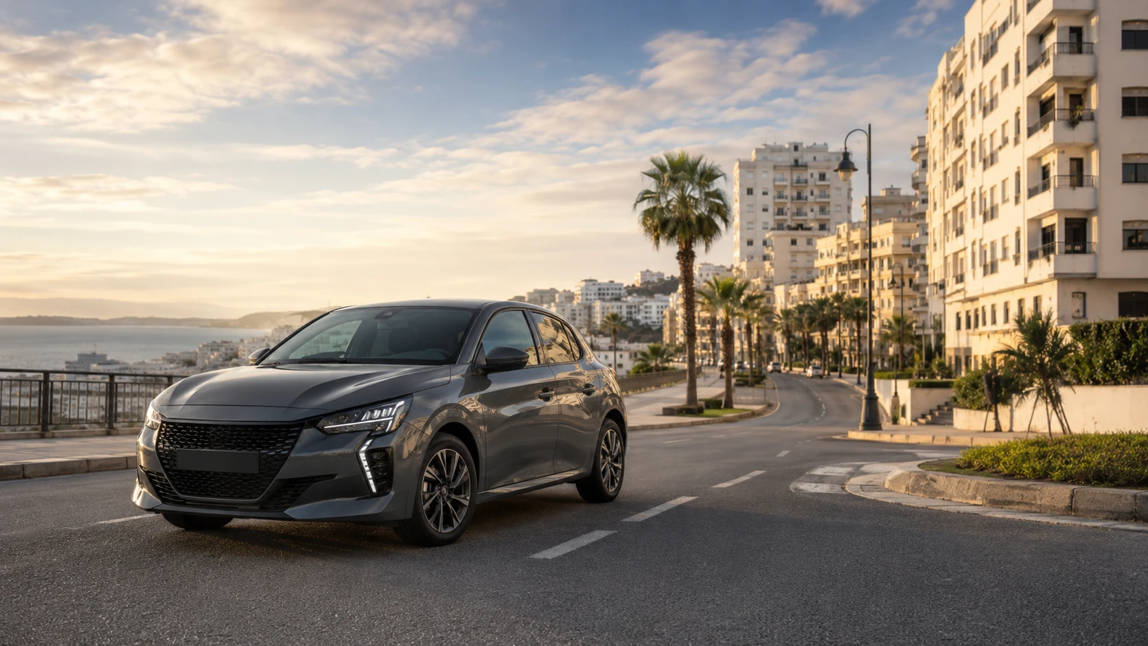 Voiture de location pour se déplacer depuis Mouadafine à Tanger