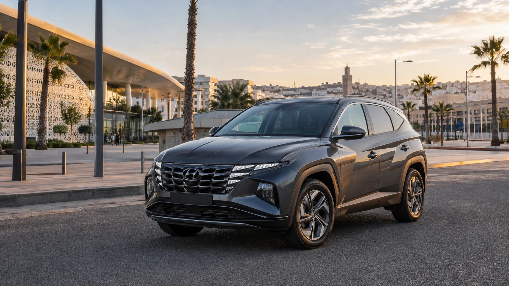 Hyundai Tucson de location dans le secteur de Tanger-Ville