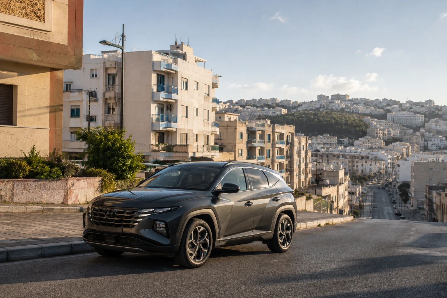 SUV Hyundai Tucson de location à Tanger pour le secteur Idrissia