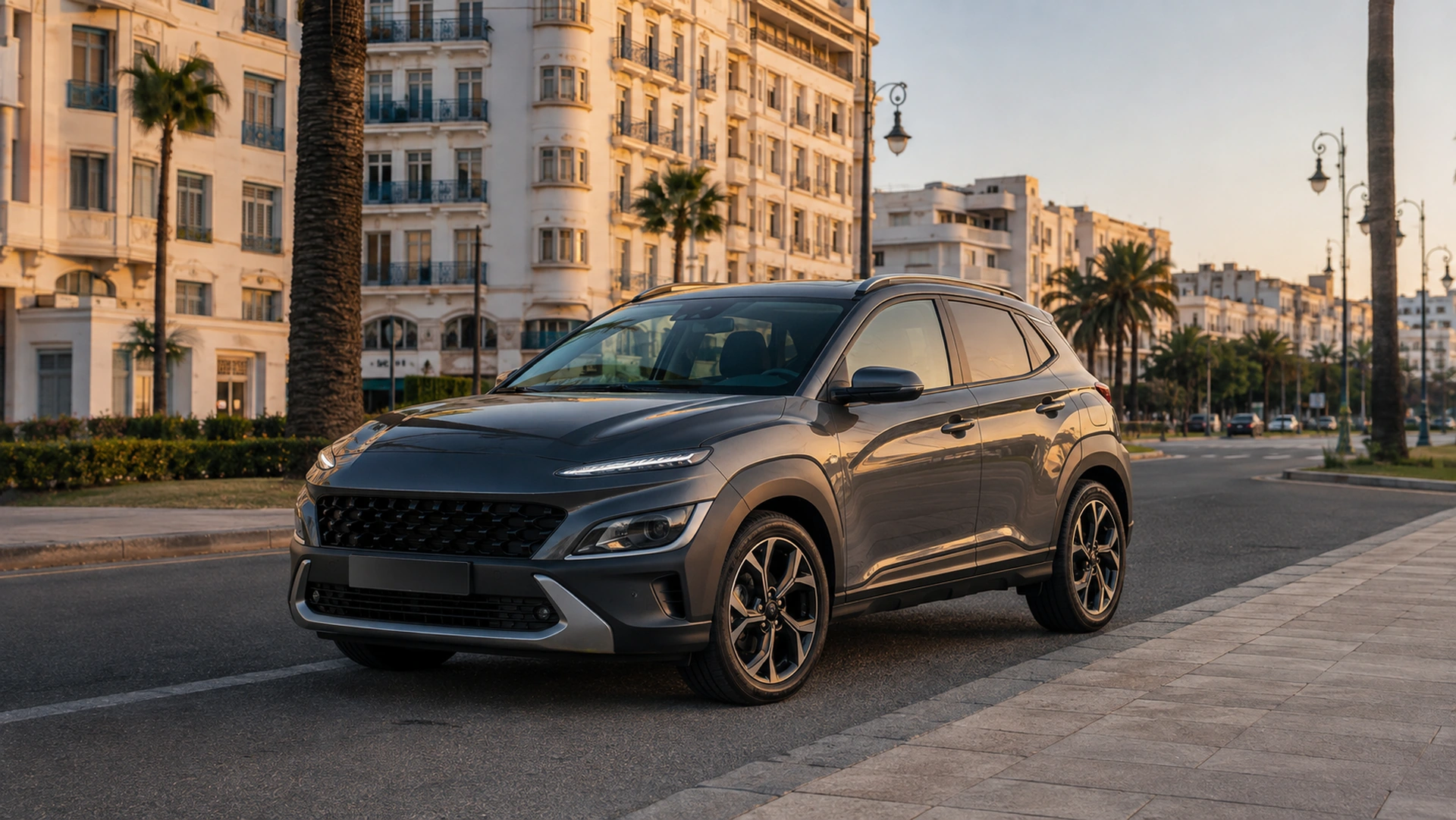 SUV récent de location prêt pour livraison avec FOURM CAR à Tanger