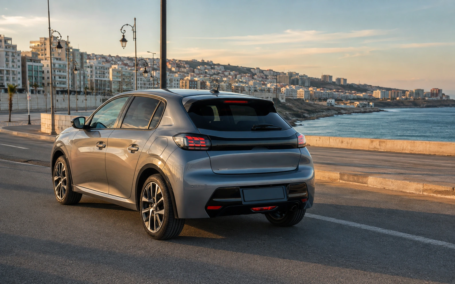 Voiture de location récente pour se déplacer dans Tanger