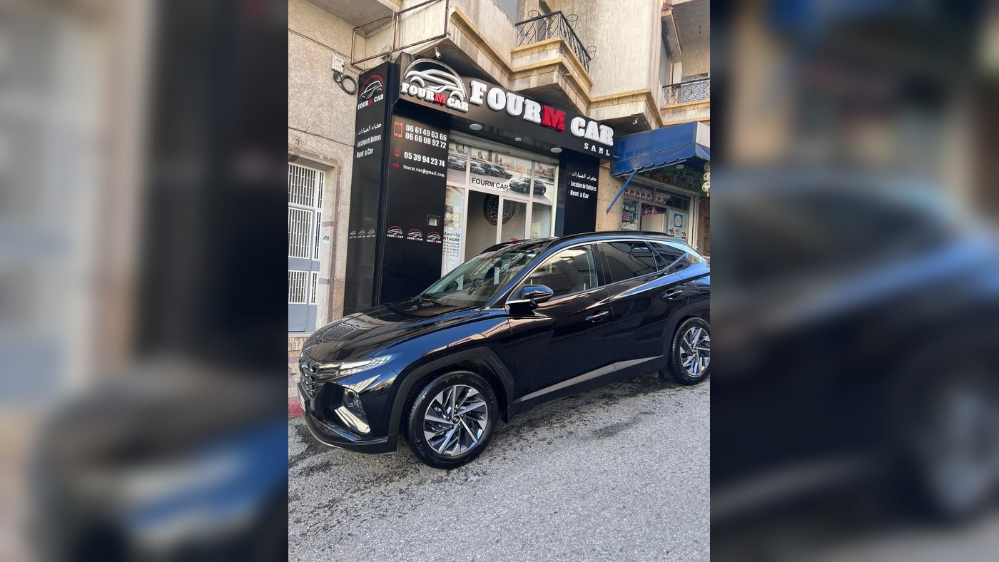 Location voiture Tanger à Boukhalef près de l’aéroport avec Hyundai Tucson FOURM CAR