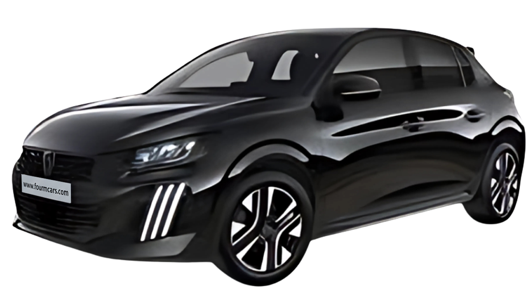 Peugeot 208 hybrid car hire tanger morocco